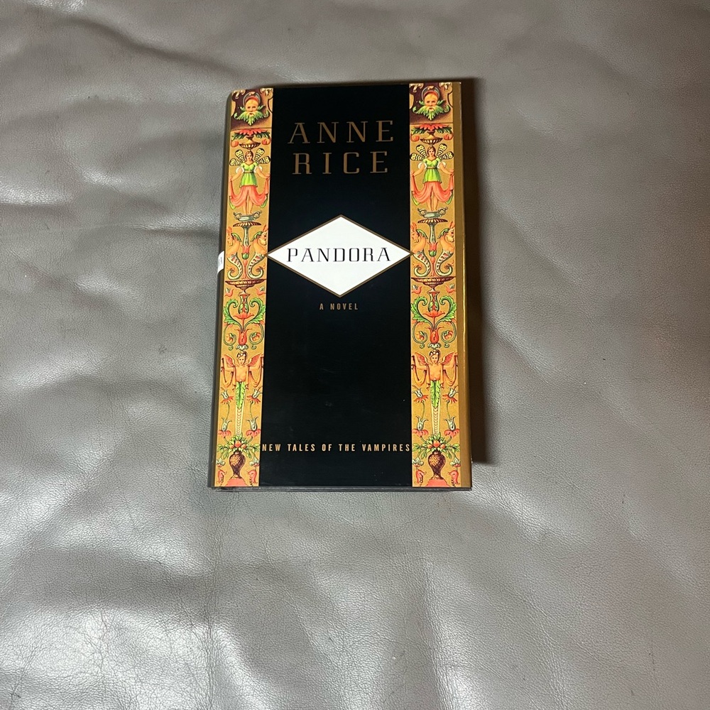 Anne Rice 'Pandora' Book 1998 First Edition